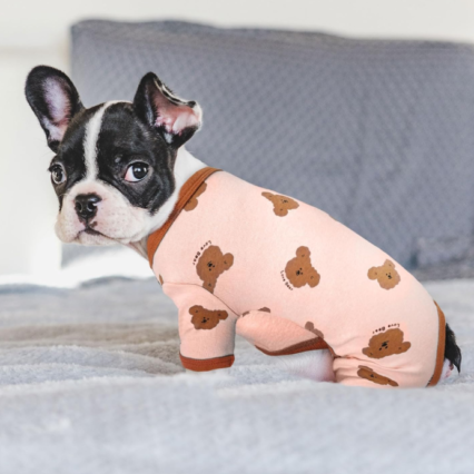 Dog Pajamas Spring Small Sized Onesie Clothes Soft Stretchy Puppy Pajamas for Small Dogs Cats