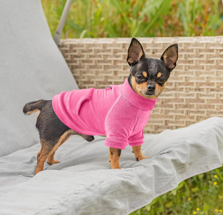 Fleece Sweater Turtleneck Sweatshirt Pet Clothing